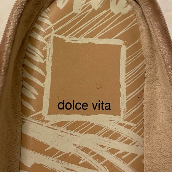 Dolce Vita Dusty Pink Mules sz 8 - Picture 3 of 6
